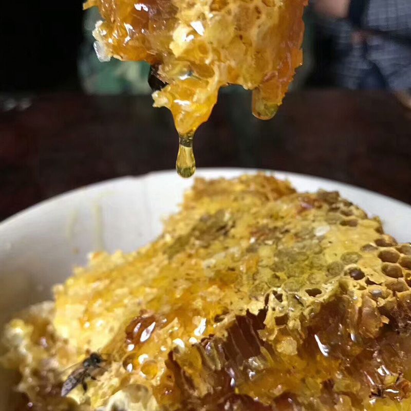 蜂蜜土蜂蜜正百花蜜农家自产深山结晶成熟1斤一件批发代发独立站|ms