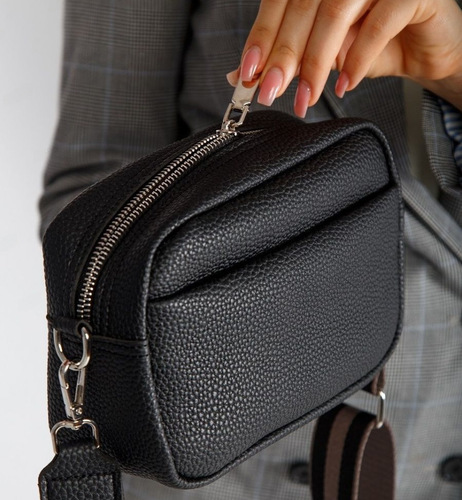 Fashionable Women's Crossbody Bag  New Model International Trade Solid Color PU Shoulder Bag Women's Small Bag Lady's Small Square Bag