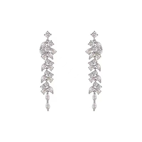 s925 silver needle niche versatile earrings design high-end love pearl earrings earrings  earrings