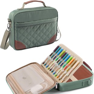 Amazon Large Capacity Book Embroidery Storage Bag Document Tablet Bag Book Protection Storage Cover Bible Cover