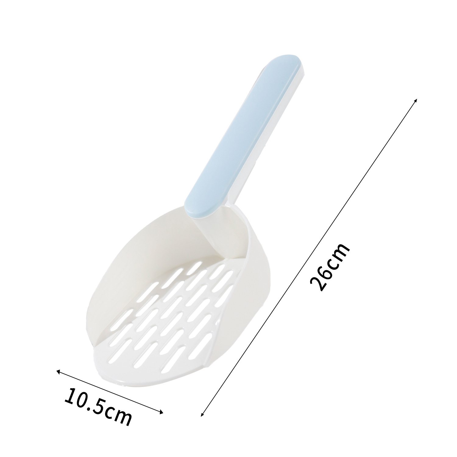 Pala de Malla Fina para Arena de Gato de PP para Arena de Tofu