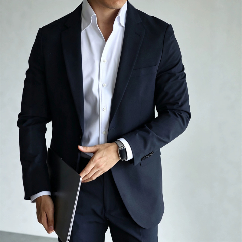 【CBD Elite Series】Anti-Wrinkle Non-Iron Business Commuting Suit Formal Suit Wedding Suit Workplace All-Season Style 【CBD Elite Series】Anti-Wrinkle Non-Iron Business Commuting Suit Formal Suit Wedding Suit Workplace All-Season Style