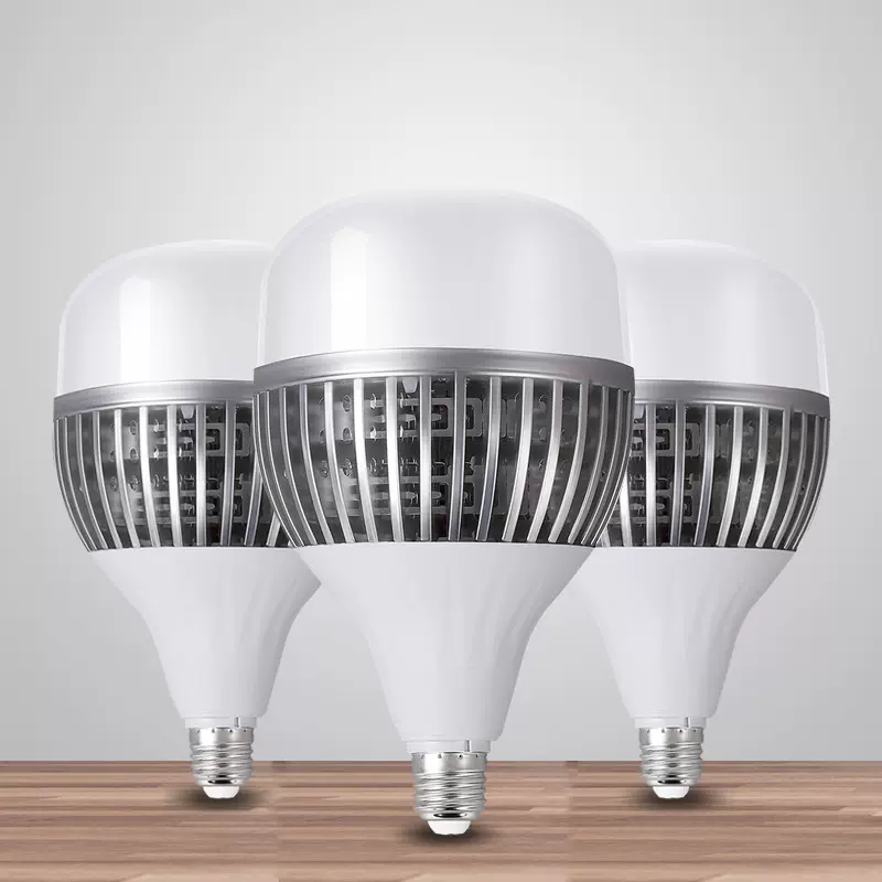 批发led灯泡大功率球泡灯厂家超市仓库恒流超亮照明E27螺口节能灯
