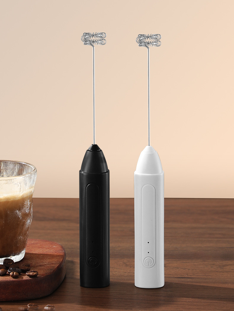 Neuer Elektrischer Handmixer Eierbeater Lebensmittelqualität Kaffee Milchschäumer Milchaufschäumer Handheld Kaffee Milchschaum Aufschäumer