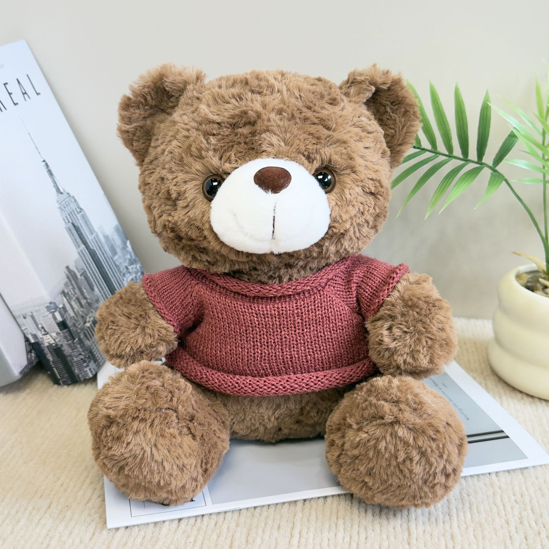 Osos de peluche abrazar osos muñecas muñecas agarrar muñecas regalo para niños impresión LOGO regalo juguetes de peluche