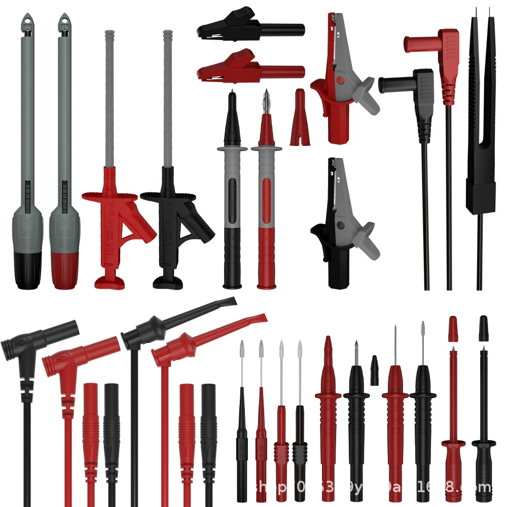 Тестовый комплект проводов Тестовый игла Сломанный шнур крокодил зажим для ручки Тестовый комплект провода может заменить 25PCS