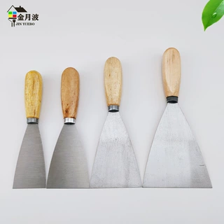 油灰刀厂家直销 木柄油灰刀填缝小铲刀批腻子灰刀 抹泥刀量大从优