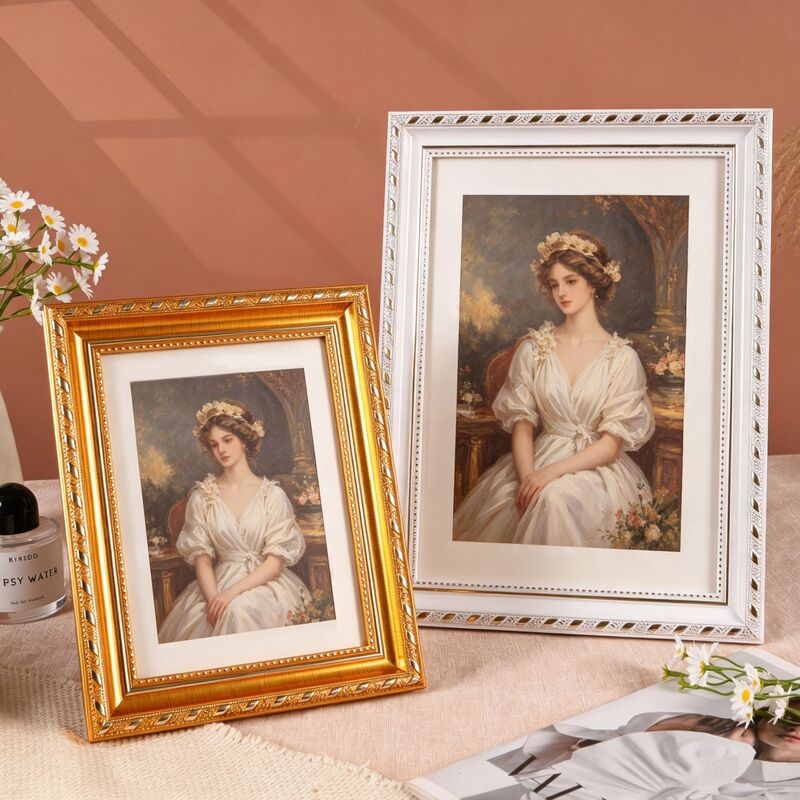 European-Style Retro Photo Frame for Studio Wedding Photos A4 Tabletop Display 6inch 7810inch A3 Wall-Mounted Children's Ps Foam Picture Frame Wholesale European-Style Retro Photo Frame for Studio Wedding Photos A4 Tabletop Display 6inch 7810inch A3 Wall-Mounted Children's Ps Foam Picture Frame Wholesale