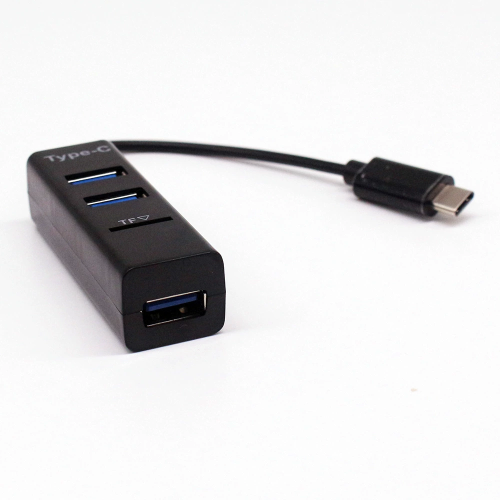 Многофункциональный считыватель карт+3 порта USB концентратор USB combo сTF слотом быстродействующая передача Type-C хаб