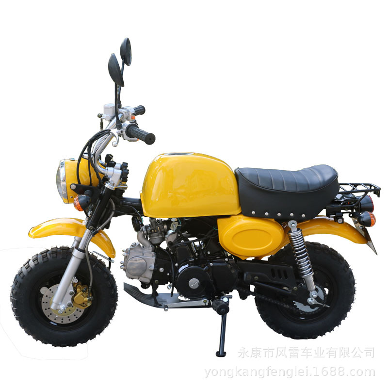 Minimoto Retro Todoterreno 110CC de Hierro y Plástico con Arranque Eléctrico