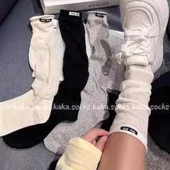 新型の韓国系女性の靴下は通気性があります。