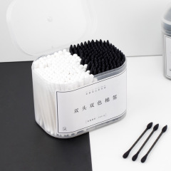 Cotton Swabs for Ear Cleaning, Makeup, Disposable Dual-Head Cotton Swab Sticks, Ear-Specific Sharp and Fine Heads, Sanitary Cotton Swabs in Box