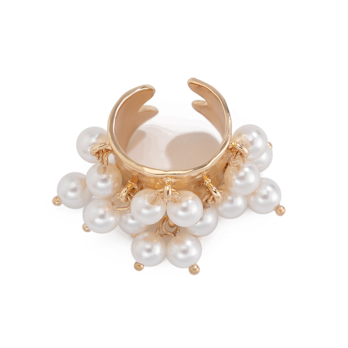 16g Weight Charm Rings Classification 1 Piece Quantity Holiday Occasion Alloy Material Geometric Pattern Women's Gender Plating Design Streetwear Style Streetwear Geometric Arylic Alloy Plating Women's Charm Rings 21