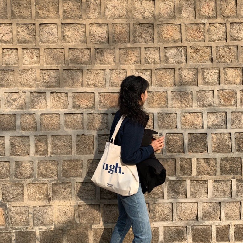帆布袋定制单肩大容量手提拉链帆布包定做文艺学生装书环保购物袋|undefined