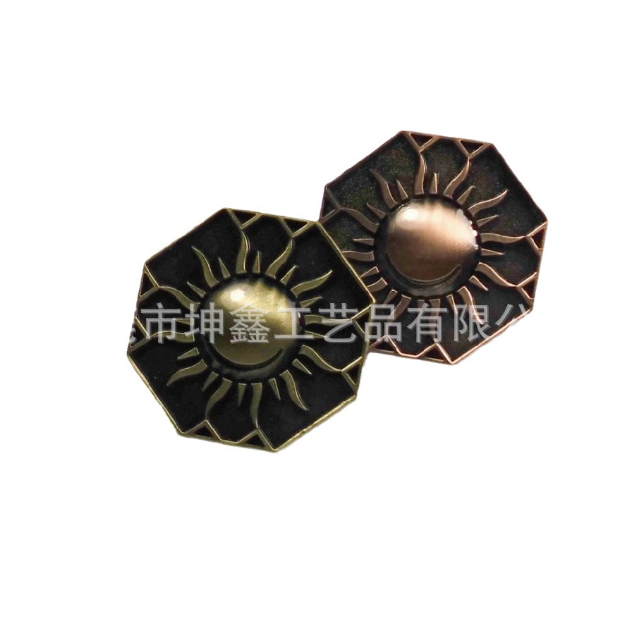 金属仿古标牌 长方形浴霸商标牌子制 放砂五金铭牌标牌制厂家镂空