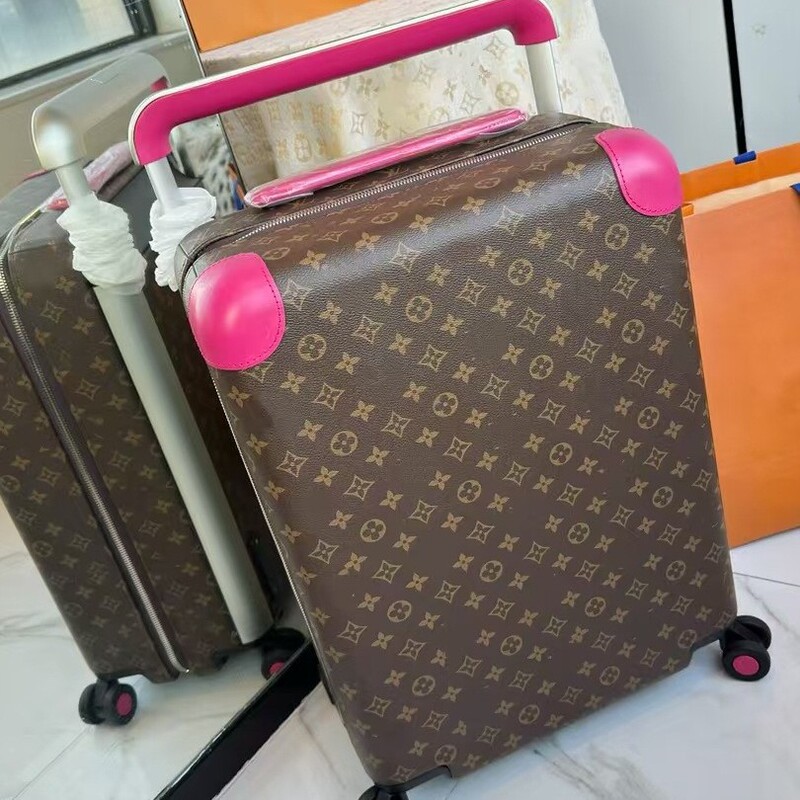 Horizon 55cm Macaron 20-Inch Spinner Suitcase with Horizon-Coated Canvas Luggage Horizon 55cm Macaron 20-Inch Spinner Suitcase with Horizon-Coated Canvas Luggage