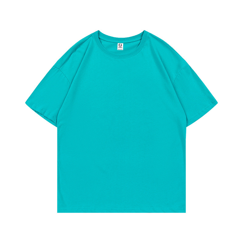 230g de peso pesado, talla europea, herramientas de manga corta, ropa de trabajo, ropa de trabajo, camisa publicitaria, camiseta de algodón con cuello redondo, logotipo impreso personalizado