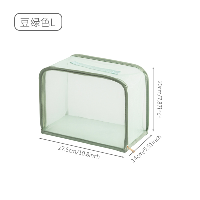 Bolsa de lujo bolsa de almacenamiento de mano bolsa de polvo transparente ligero simple impermeable a prueba de humedad bolsa de cuero cubierta protectora artefacto