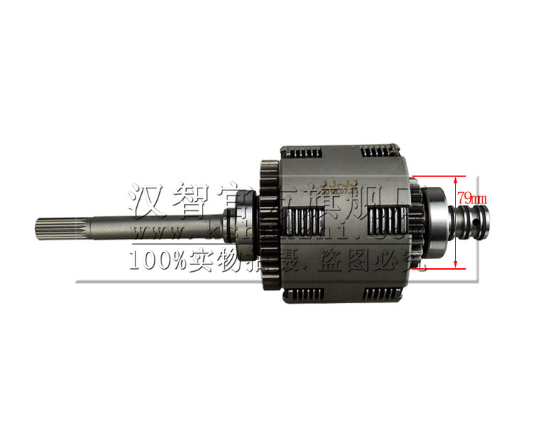 El conjunto de embrague hidráulico de la carretilla elevadora TLF-00101 es aplicable a la caja de engranajes de la carretilla elevadora 2T de 3 toneladas.