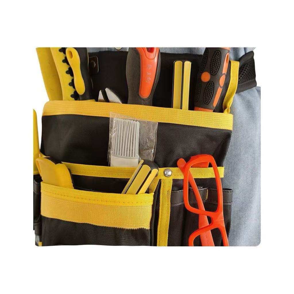 Ingenioso Oxford tela portátil impermeable electricista bolso de cintura multi-herramientas almacenamiento artefacto portátil para venta caliente transfronteriza