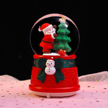 网红热卖圣诞老翁水晶球家居装饰大号水球节日礼物音乐盒厂家直销