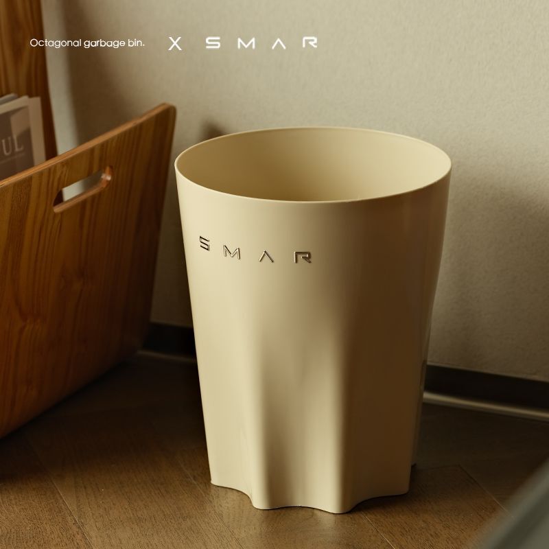 Trash Can for Home Kitchen, Living Room, Bathroom, Bedroom, Office, Tea Room, Toilet, Restroom, Large Storage Bin