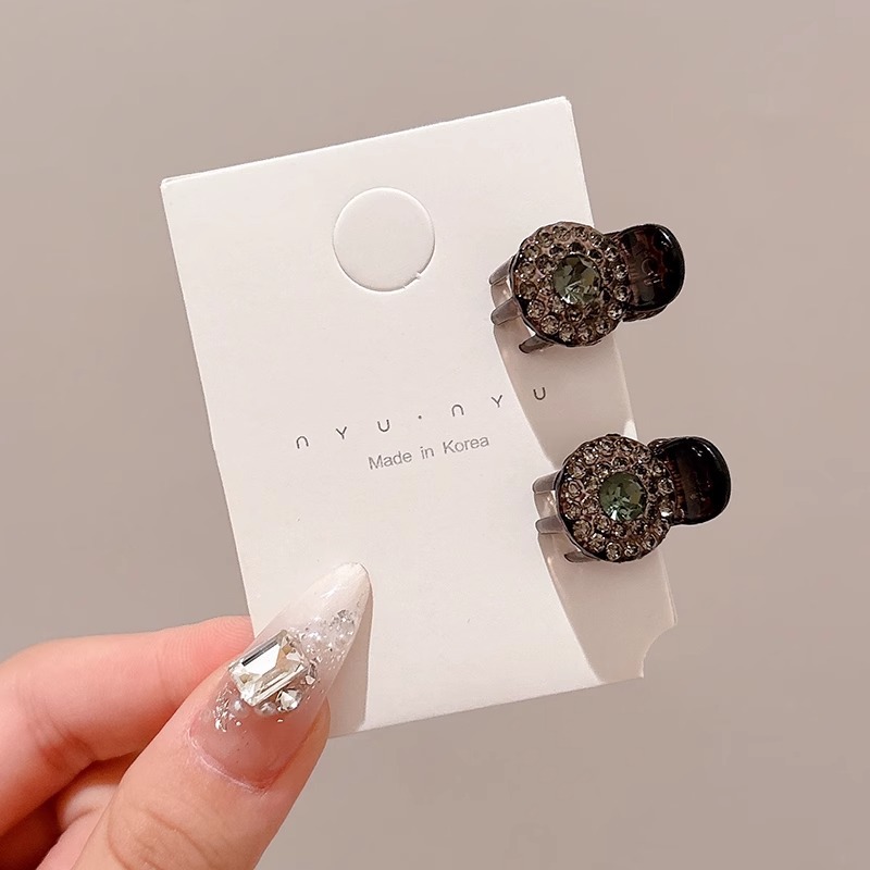 Exquisita mini flash broca de agarre princesa cabeza lateral broca de cabello trenzado frente mujer broca de cabello acabado broca pequeña broca