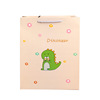 Cartoon cute dinosaur, linen bag, shopping bag, pack, new collection, Birthday gift, wholesale