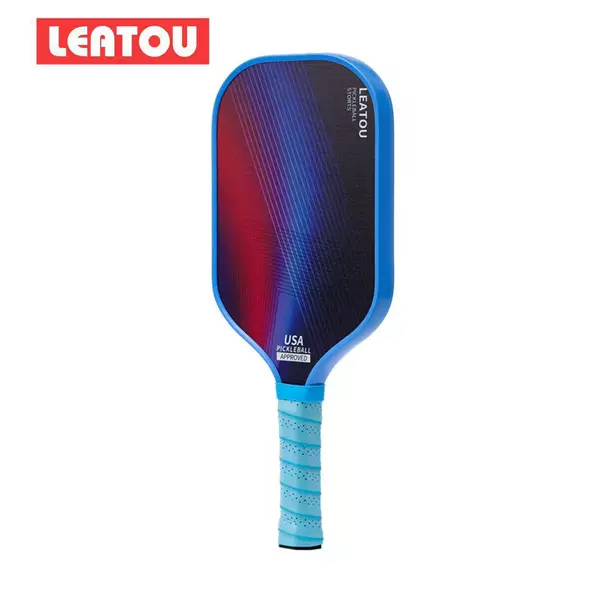 T700 cross-border textured matte carbon fiber pickleball racket wholesale pattern 16mm professional racket