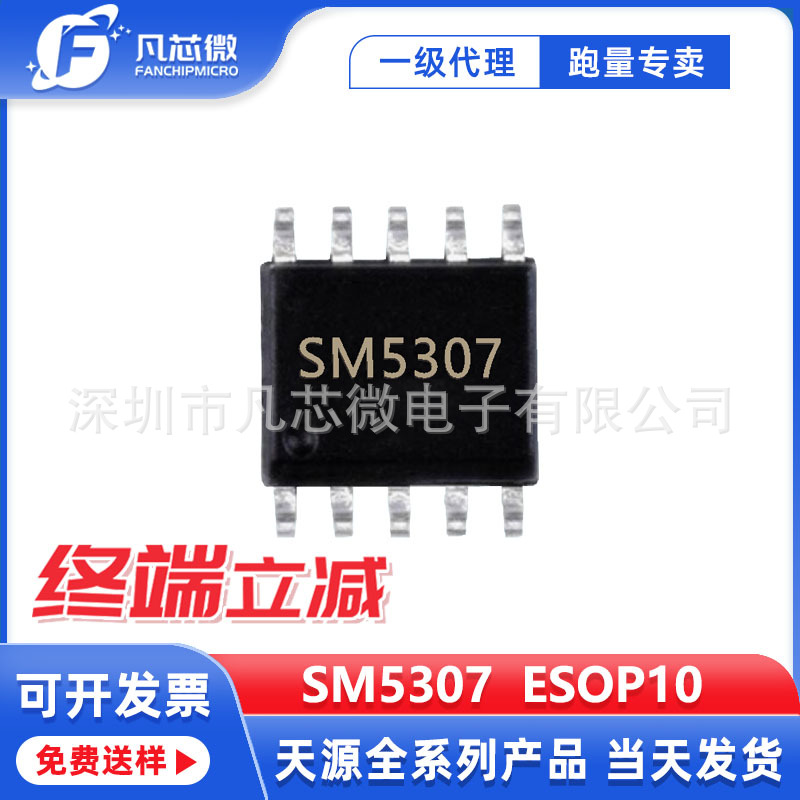 SM5307芯片IC ESOP10 天源一 级代理原装现货 免费拿样 技术支持