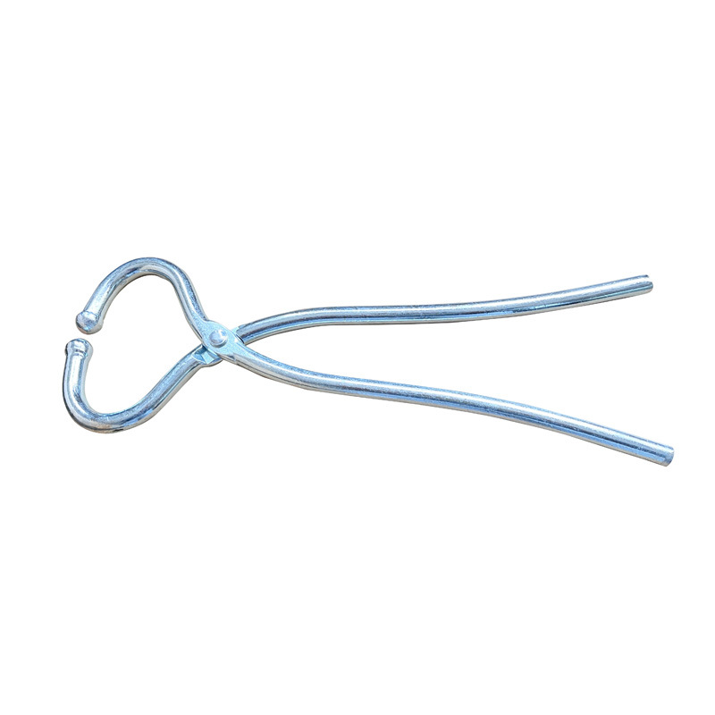 Veterinaria vinculante tracción alicates de Nariz de ganado galvanizado producción esférica tarjeta nariz diseño ganado estabilizador mango largo alicates de Nariz de ganado