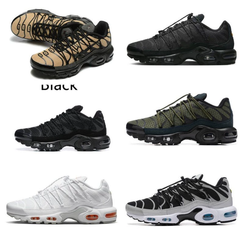 Кроссовки Putian TN на шнуровке с воздушной подушкой, повседневные, оптовая продажа, для мужчин и женщин, подходят для пар, всесезонные, дышащие и удобные.