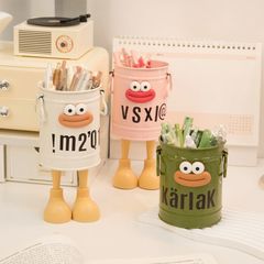 かわいいペンホルダー大容量学生デスクトップ収納ボックスガールオフィス子供ライト高級ハイエンドクリエイティブ装飾品