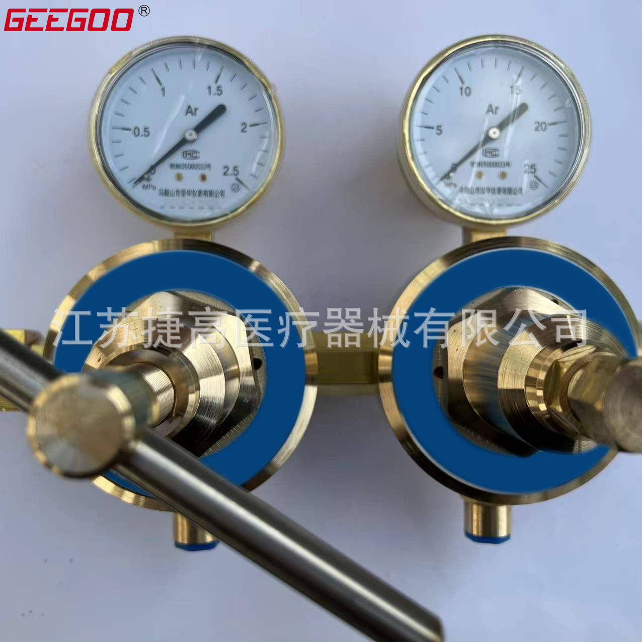 减压器 氩气双级双表减压器YQJ-11氩气减压阀