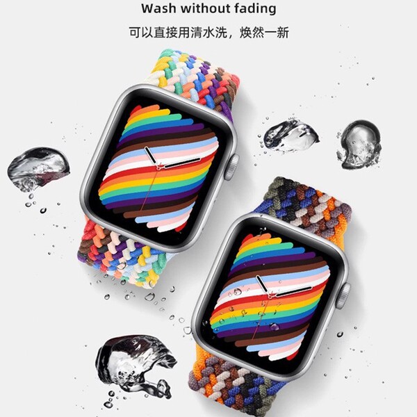 Nylon braided suitable for apple iwatch56789 apple ultra2 elastic…