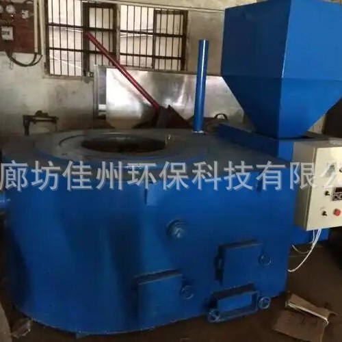 生物质颗粒化铝炉碳化硅坩埚废旧金属冶炼炉燃气炼铝炉化铝炉佳州