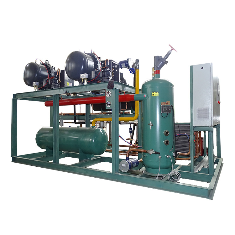 供应全新单机复盛款螺杆机组 不含冷凝器 中温冷藏冷冻库制冷机组