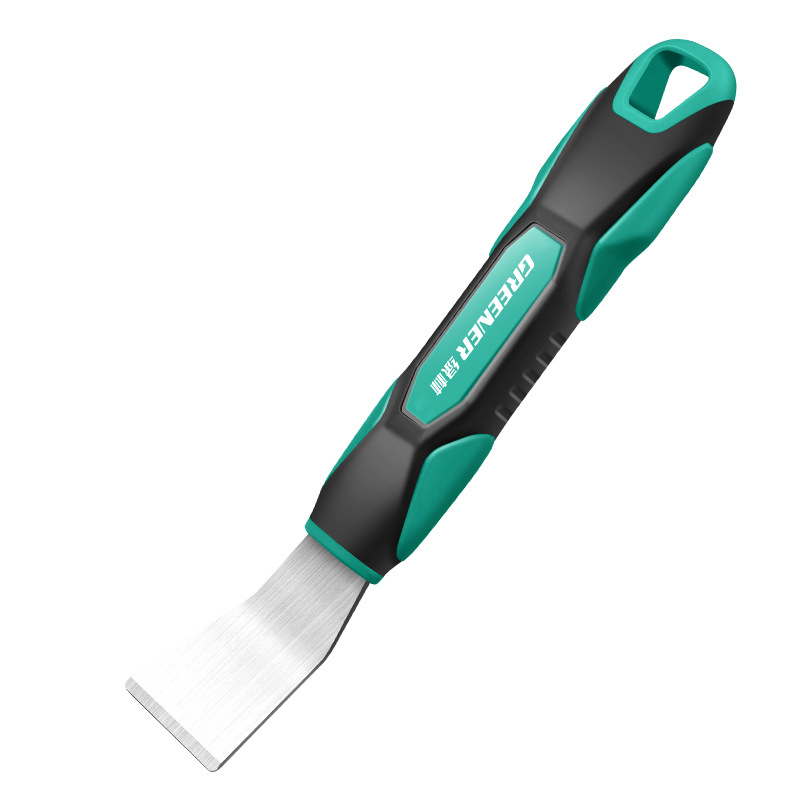 Green Forest Cuchilla pequeña Cuchillo de limpieza Campana extractora Raspador Eliminación de cenizas en el fondo de la olla Descalcificación Hermosa costura Eliminación de pegamento Cuchilla artefacto de acero inoxidable image 5