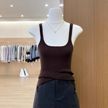 话里修身显瘦辣妹工字背心2025秋季新款时尚减龄内搭上衣吊带小衫