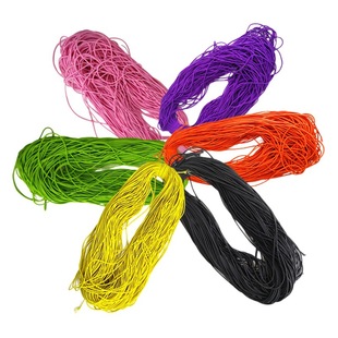 2.5mm Colorful Round Elastic Band Rubber Band High Elastic Rope Skipping Rubber Band Thin Bull Band Rope Children Rubber Band