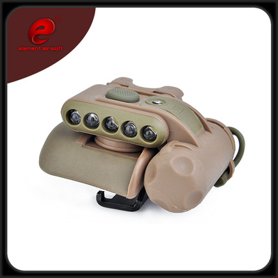 元素工厂 二代野战战术求生信号头戴头盔红外灯EX029