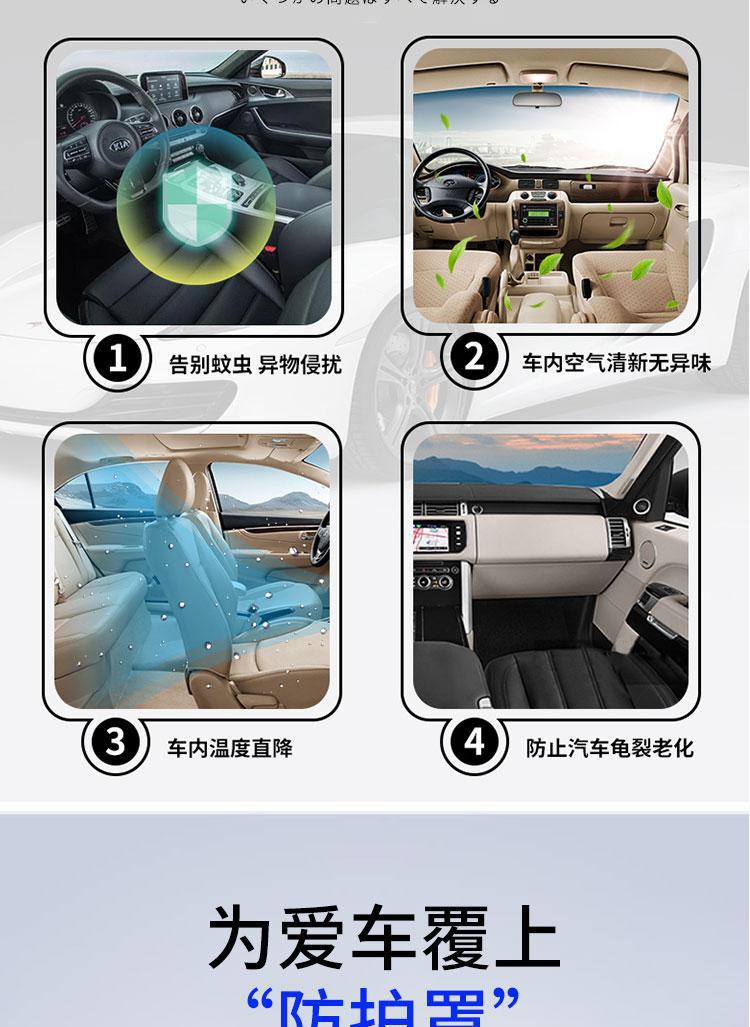 Summer New Model Car Mosquito Net, Universal for All Vehicles, Car Window Mosquito-Proof Sunshade Net, Breathable Insect-Proof for Car Use
