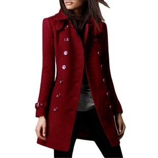 E 79230 European Amazon Women's Wool Coat �ﶬë�ش���