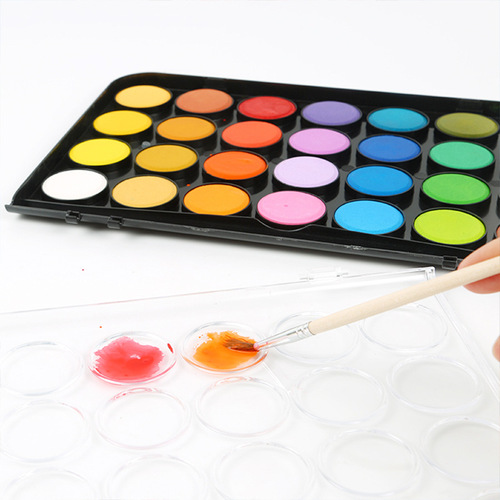 Chenguang solid watercolor pigment art painting supplies hand-painted watercolor pigment office stationery wholesale