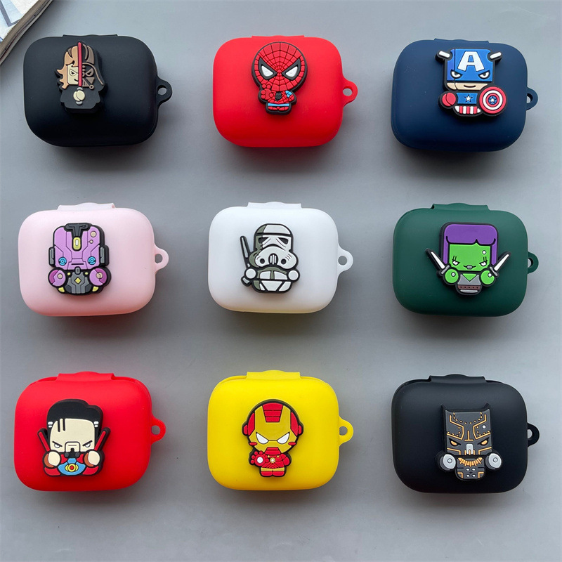 Suitable for One Plus OnePlus Buds 3 Wireless Bluetooth Headset Protective Case Stereo Cartoon Pro2 Soft Case Suitable for One Plus OnePlus Buds 3 Wireless Bluetooth Headset Protective Case Stereo Cartoon Pro2 Soft Case