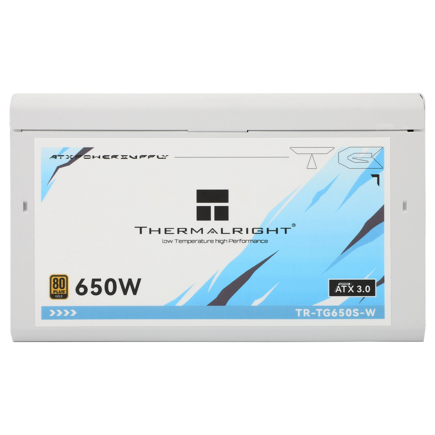 利民 TG650S-W 电脑电源 额定 650W 金牌认证 ATX 电源 主动 PFC 新
