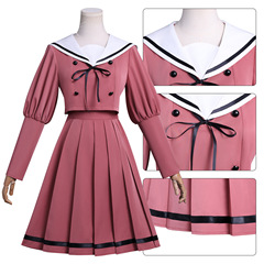 香りの花が凛として咲く cos 花の香り凛と栗香子 コスプレ学生服 デイリースーツ 衣装