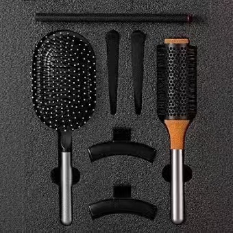ダイソンと同じスタイルのエアクッションコーム、帯電防止マッサージコーム、ワイドトゥースコーム、ヘアコーム、女性用家庭用ポータブルエアバッグコームセット|undefined