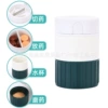Green V-shaped new medicine grinding box