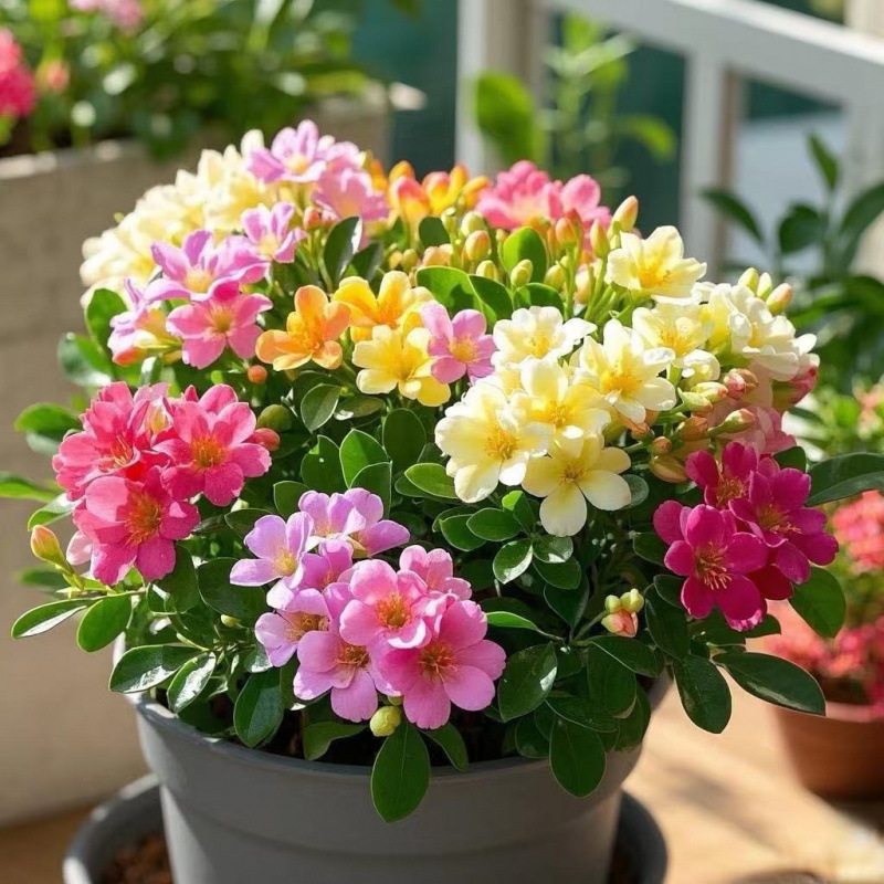 신제품 적자 프로모션 : 내한성 [혼합 색상] 향기로운 + 비료 가득한 집